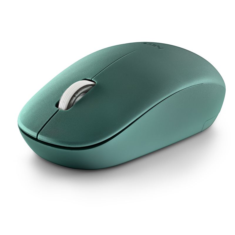 Ngs-Mouse-Wireless-2.4-GhzCon-Rotella-Silenzioso-Usb-Nano-Verde