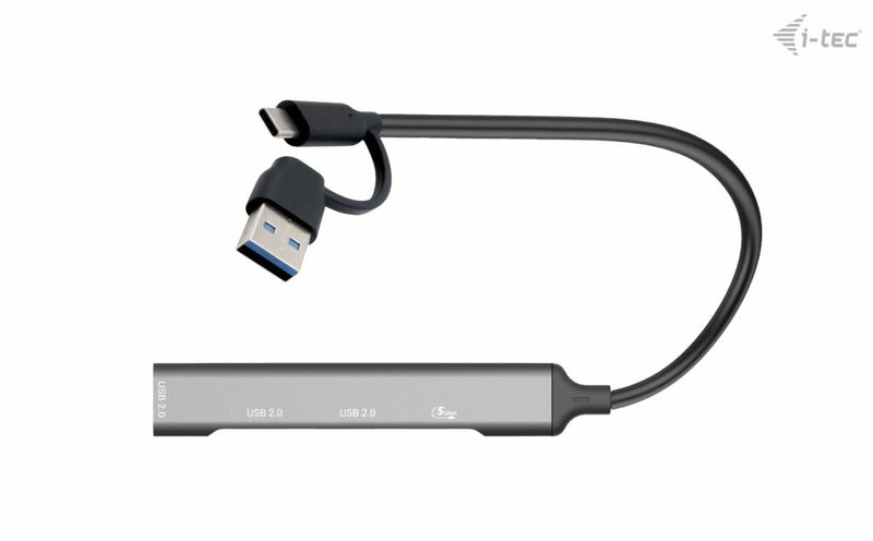 I-Tec-Usb-C-Usb-AHub-1X-Usb-3.0---3X-Usb-2.0Metal