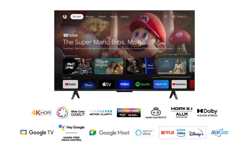 TCL-P75-Series-Serie-P7-Smart-TV-Nanotecnologia-WCG-4K-43-43P755-Dolby---Atmos-Google-TV