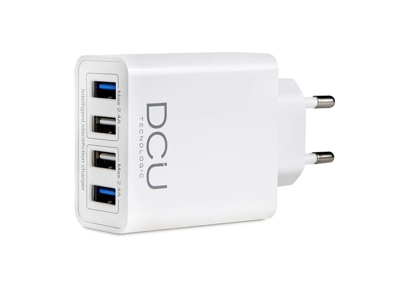 DCU-Advance-Tecnologic-37300500-Caricabatterie-per-dispositivi-mobili-Bianco-Auto--INTELLIGENT-POWER-SUPPLY-5V---4.8A-2.