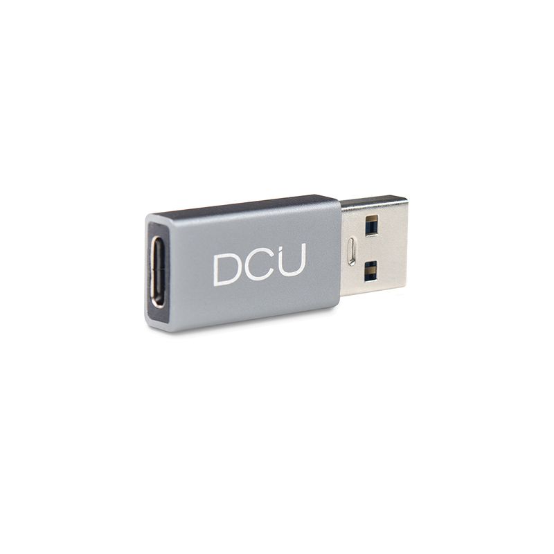 Adattatore-DCU-Tecnologic-da-USB-3.0-a-USB-Tipo-C-in-alluminio---Colore-metallo