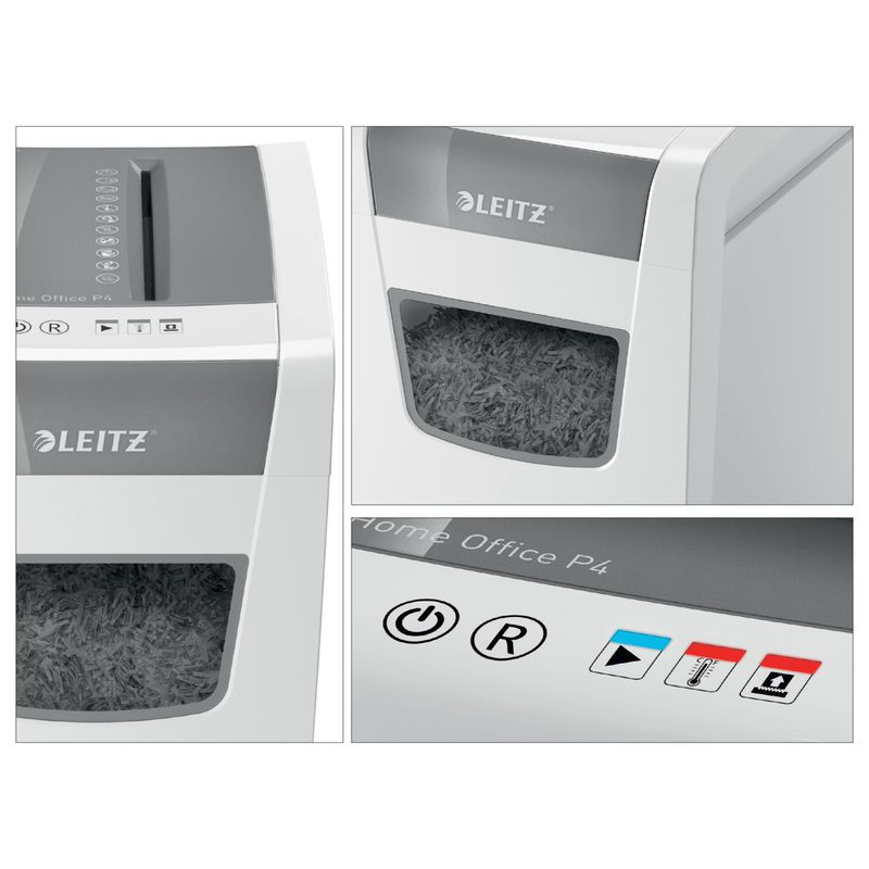 Leitz-IQ-Slim-Office-P-4-distruggi-documenti-Triturazione-incrociata-22-cm-Bianco