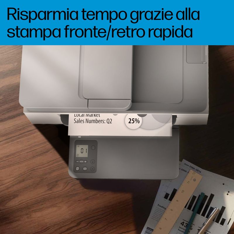 HP-LaserJet-Stampante-multifunzione-M234sdn-Bianco-e-nero-Stampante-per-Piccoli-uffici-Stampa-copia-scansione-Scansione-verso-e-mail--scansione-verso-PDF