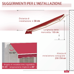 Outsunny-Tenda-da-Sole-per-Esterno-Avvolgibile-a-Manovella-in-Metallo-e-Alluminio-4x2.5m-Rosso-Scuro
