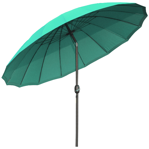 Outsunny-Ombrellone-da-Giardino-e-Terrazza-Ø2.5x2.5-m-con-Manovella-18-Stecche-e-Testa-Inclinabile-Verde