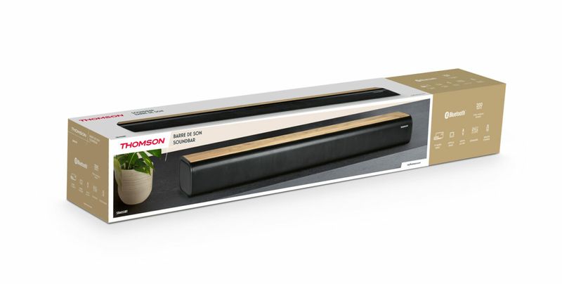 THOMSON-SOUND-BAR-BT-5.0-200W-LEGNO-NERO-SB402BT