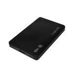 LogiLink UA0256 contenitore di unità di archiviazione Custodia per Disco Rigido (HDD) Nero 2.5"