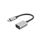 Hyper Targus HyperDrive USB tipo-C USB tipo A Argento (HYPERDRIVE USB-C TO 10GBPS USB - BLACK)