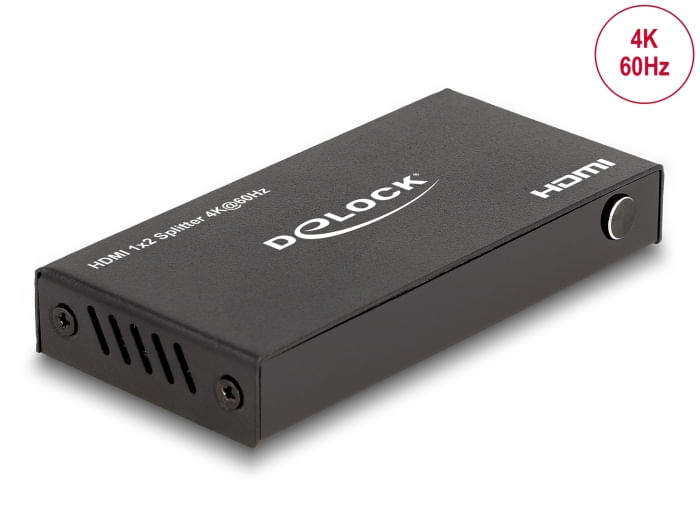 Delock-Splitter-HDMI-da-1-ingresso-HDMI-a-2-uscite-HDMI-4K-60-Hz-con-downscaler