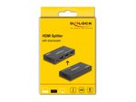 Delock-Splitter-HDMI-da-1-ingresso-HDMI-a-2-uscite-HDMI-4K-60-Hz-con-downscaler