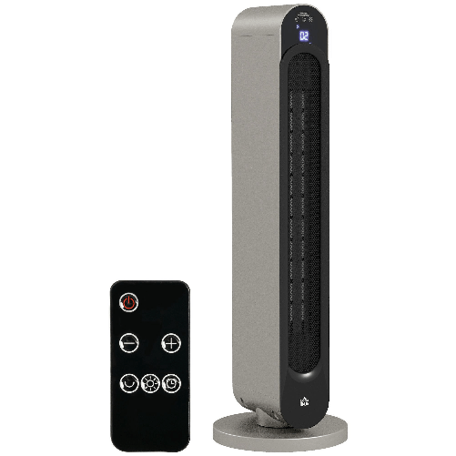 HOMCOM-Stufa-Elettrica-Oscillante-a-3-Modalita-Temperatura-Regolabile-e-Telecomando-Ø25x73.5-cm-Argento