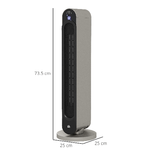 HOMCOM-Stufa-Elettrica-Oscillante-a-3-Modalita-Temperatura-Regolabile-e-Telecomando-Ø25x73.5-cm-Argento