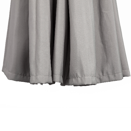Outsunny-Ombrellone-Decentrato-da-Giardino-3x2.6-m-a-18-Stecche-con-Base-a-Croce-Grigio