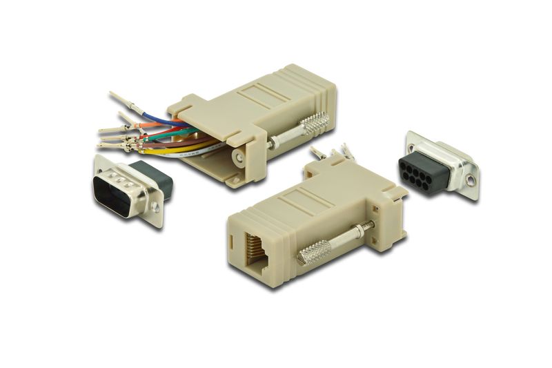 Connettore-Modulare-9-Poli-Maschio-8-Poli-Rj45