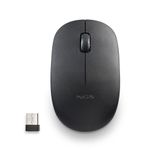 Ngs-Mouse-Wireless-2.4-GhzCon-Rotella-Silenzioso-Usb-Nano-Nero