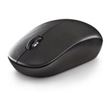 Ngs-Mouse-Wireless-2.4-GhzCon-Rotella-Silenzioso-Usb-Nano-Nero