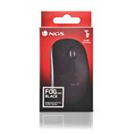 Ngs-Mouse-Wireless-2.4-GhzCon-Rotella-Silenzioso-Usb-Nano-Nero