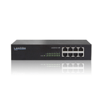 LANCOM GS-1108P Non gestito Gigabit Ethernet (10/100/1000) Supporto Power over Ethernet (PoE) Nero