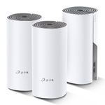 TP-Link Deco E4 (3-pack) Dual-band (2.4 GHz/5 GHz) Wi-Fi 5 (802.11ac) Bianco, Grigio 2 Interno