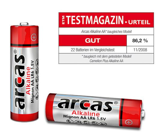 Batteria-Arcas-Alkaline-Mignon-AA--4-pz.-