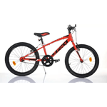 BICICLETTA 20'' MTB BOY ROSSA SENZA CAMBIO