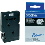 Brother ORIGINALE Brother Nastro Nero su bianco TC-291 9 mm x 77 m laminato