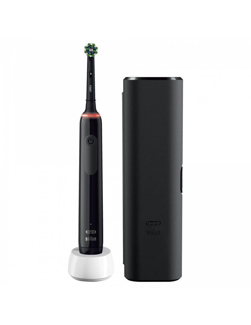 Oral-B-PRO3-3500-Adulto-Spazzolino-rotante-Nero