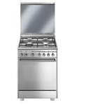 Smeg CX68M8-1 cucina Elettrico Gas Acciaio inox A