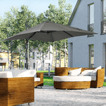 Outsunny-Ombrellone-da-Giardino-con-Angolazione-Regolabile-su-3-Livelli-e-Rotazione-a-360°-2.5x2.5-m-Grigio