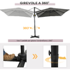 Outsunny-Ombrellone-da-Giardino-con-Angolazione-Regolabile-su-3-Livelli-e-Rotazione-a-360°-2.5x2.5-m-Grigio