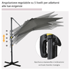Outsunny-Ombrellone-da-Giardino-con-Angolazione-Regolabile-su-3-Livelli-e-Rotazione-a-360°-2.5x2.5-m-Grigio