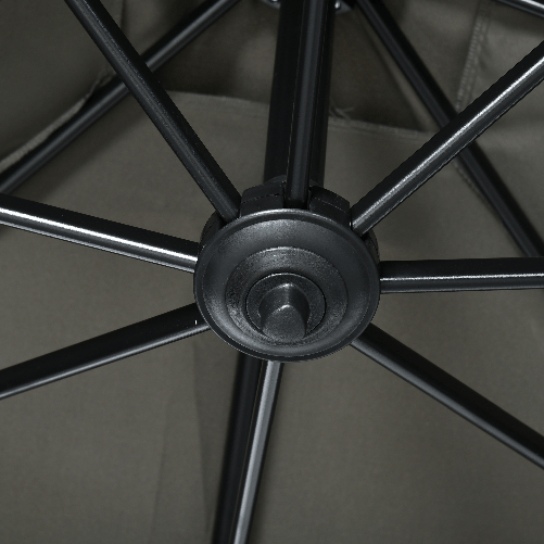 Outsunny-Ombrellone-da-Giardino-con-Angolazione-Regolabile-su-3-Livelli-e-Rotazione-a-360°-2.5x2.5-m-Grigio
