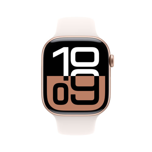 Apple-Watch-Series-10-Serie-10-GPS--Cellular-46mm-Cassa-in-Alluminio-color-Oro-Rosa-con-Light-Blush-Sport-Band---M-L--Ap