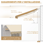 Outsunny-Tenda-da-Sole-Avvolgibile-a-Caduta-con-Manovella-in-Alluminio-e-Poliestere-3x2.5m-Beige