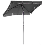 Outsunny-Ombrellone-da-Giardino-Rettangolare-2x1.3-m-con-Inclinazione-Regolabile-e-Palo-in-Alluminio-Grigio-e-Nero