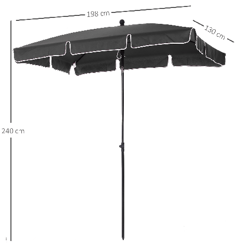 Outsunny-Ombrellone-da-Giardino-Rettangolare-2x1.3-m-con-Inclinazione-Regolabile-e-Palo-in-Alluminio-Grigio-e-Nero