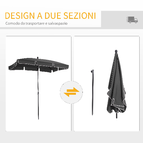 Outsunny-Ombrellone-da-Giardino-Rettangolare-2x1.3-m-con-Inclinazione-Regolabile-e-Palo-in-Alluminio-Grigio-e-Nero