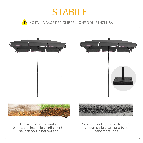 Outsunny-Ombrellone-da-Giardino-Rettangolare-2x1.3-m-con-Inclinazione-Regolabile-e-Palo-in-Alluminio-Grigio-e-Nero