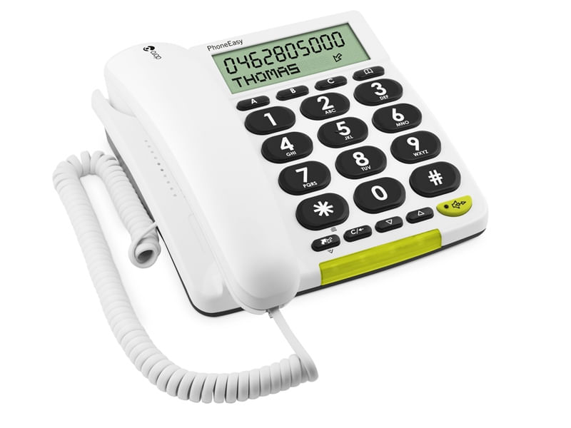 Doro-312cs-Telefono-analogico-Identificatore-di-chiamata-Bianco--DORO-312CS-WHITE----Versione-UK