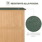 Outsunny-Casetta-da-Giardino-Legno-con-Porta-Doppia-Mensole-e-Finestre-127.5x50x164cm