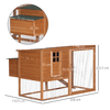 PawHut-Pollaio-per-Galline-Ovaiole-da-Esterno-con-Tetto-Apribile-e-Recinto-in-Legno-168x110.5x101.5-cm