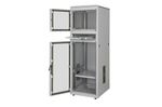 Armadio-36-Unita--39-Professionale-Pc-Industriale-3-Sezioni-Per-Video-Server-Tastiera-Colore-Grigio