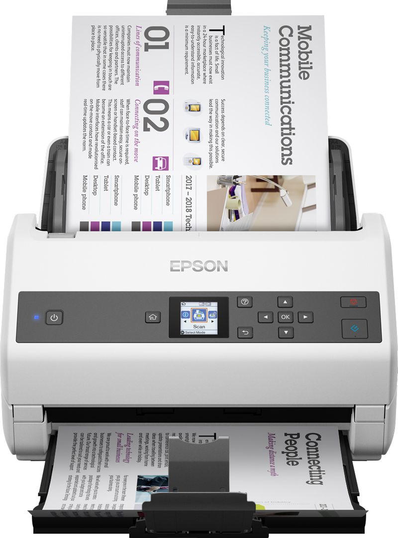 Epson-Scanner-Documentale-Workforce-A4-Ds-970-Fronte-Retro-Adf