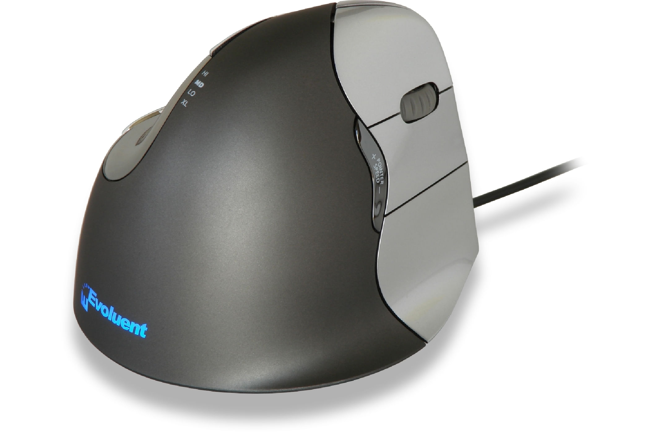 Bakker Elkhuizen BakkerElkhuizen Evoluent4 mouse Ufficio Mano destra Laser 2600 DPI