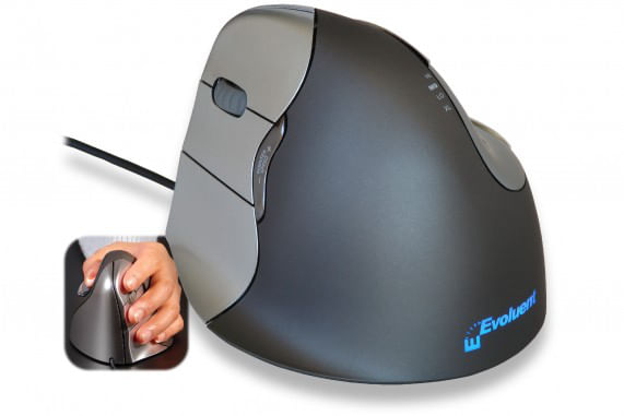 BakkerElkhuizen-Evoluent4-mouse-Mano-destra-Laser-2600-DPI