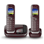 Panasonic KX-TGJ322 Telefono DECT Identificatore di chiamata Rosso