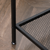 HOMCOM-Tavolino-da-Salotto-Basso-a-2-Livelli-con-Bordo-Rialzato-in-MDF-e-Metallo-100x50x46.5-cm-Color-Legno