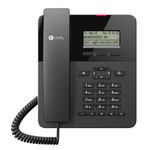 Unify OpenScape Desk Phone CP110 Telefono analogico Nero (OPENSCAPE DESK PHONE CP110) - Versione UK