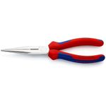 Knipex Pinza a becchi mezzotondi KNIPEX con tagliente 200 mm confezione self-service