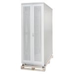 Armadio-Rack-19-42U--A-2055--L-800--P-1000-Porta-Traforata-Colore-Grigio-Con-Guidacavi--Laterale